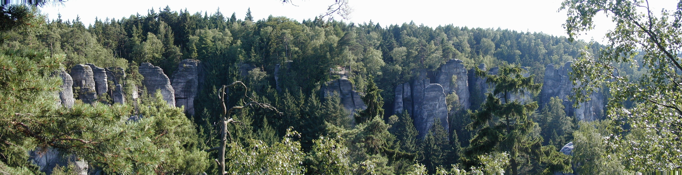 Panorama Prachovské skály