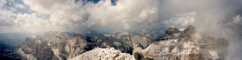 Panorama z monte Patterna 